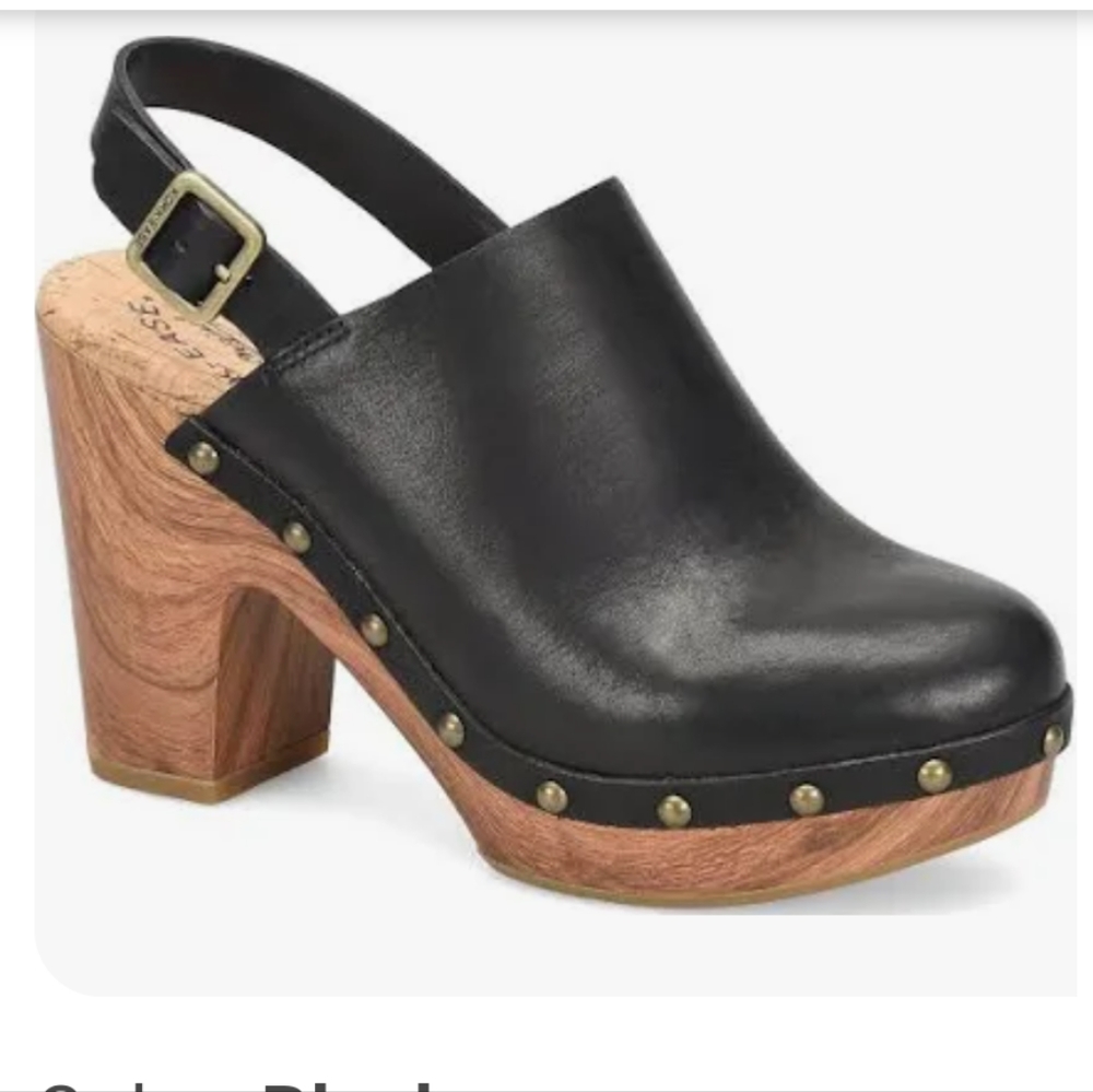 Kork Ease Darby Black Slingback ....Size 10